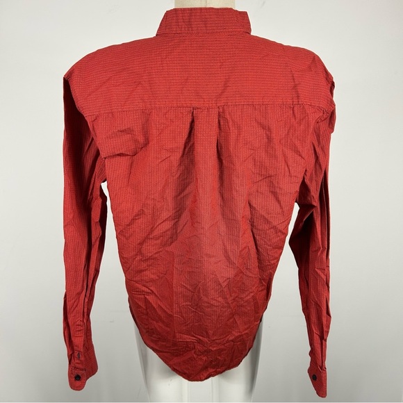 ❤️ Cinch Men's Red Button-Up Shirt XXL - Picture 4 of 10